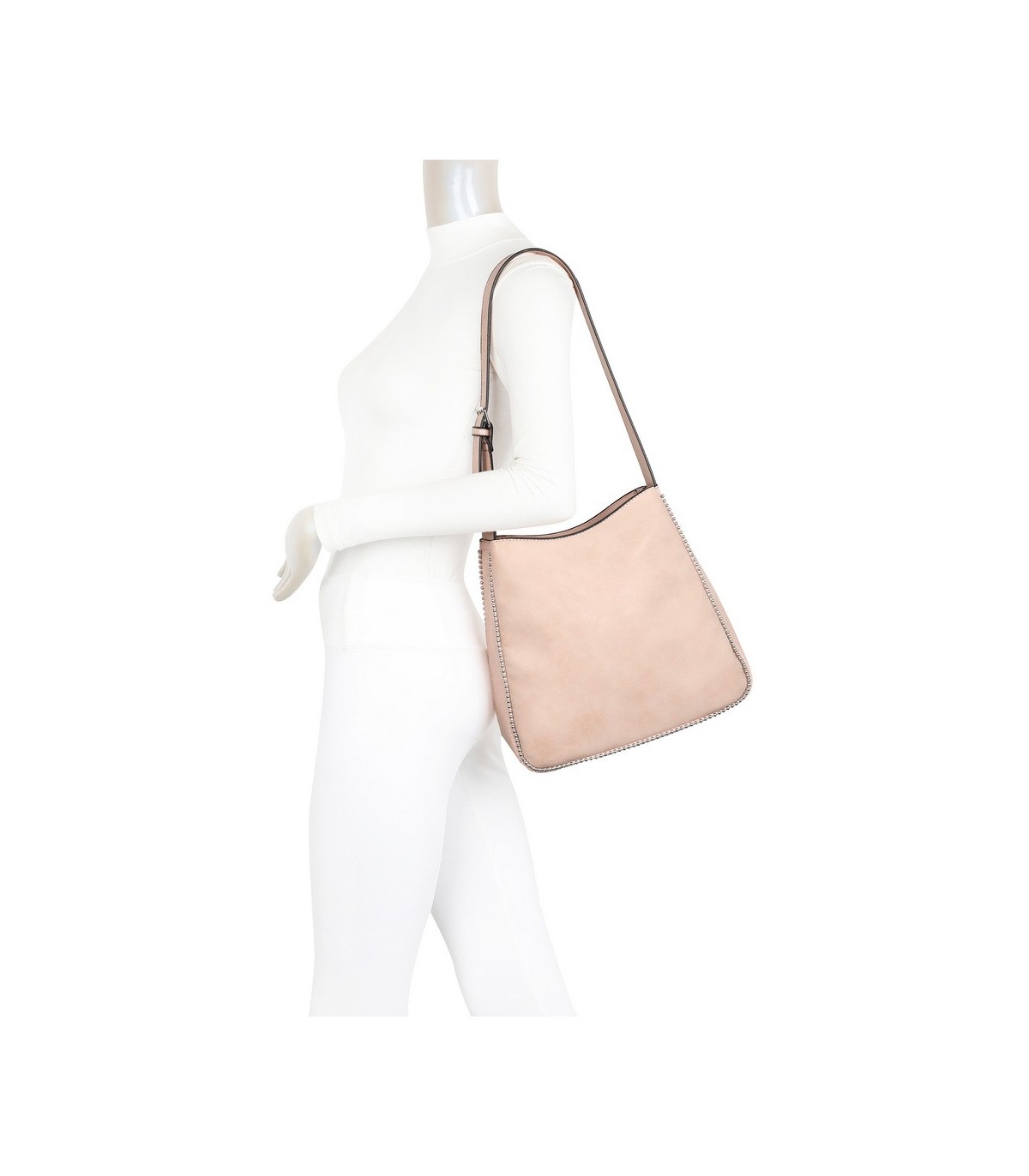 T11722 - Bolso de hombro con neceser interior