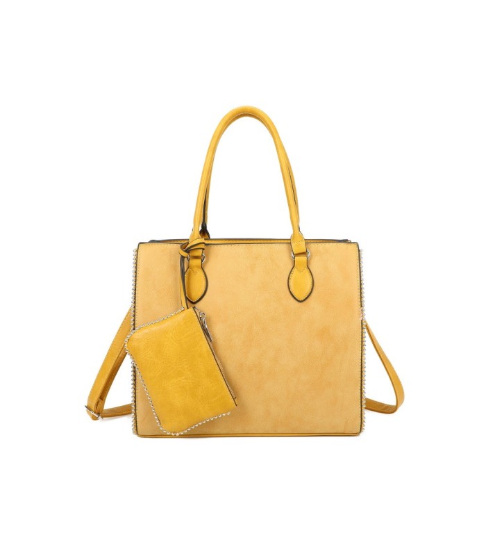 T11723 - Bolso de hombro con monedero ajustable a juego