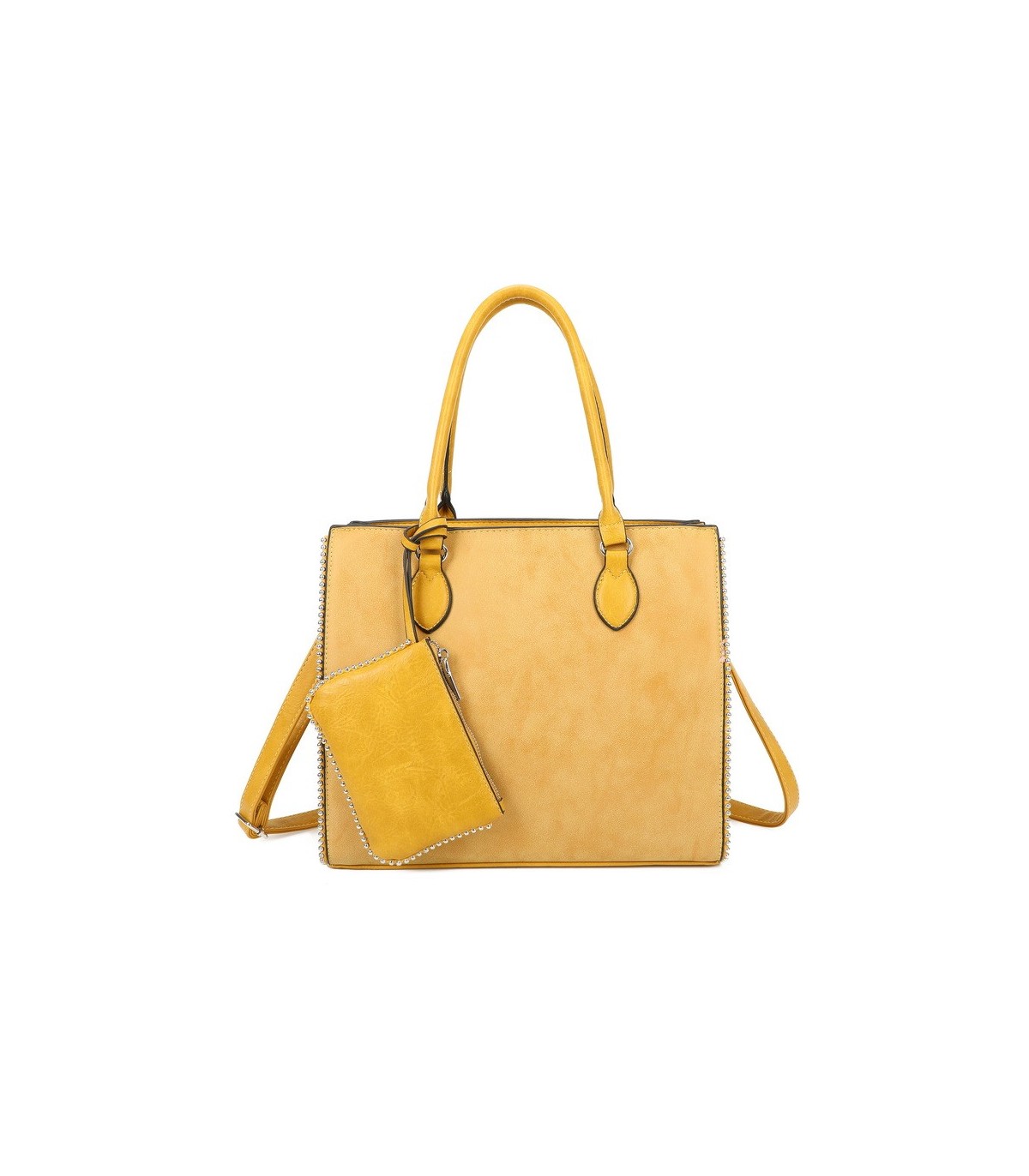T11723 - Bolso de hombro con monedero ajustable a juego