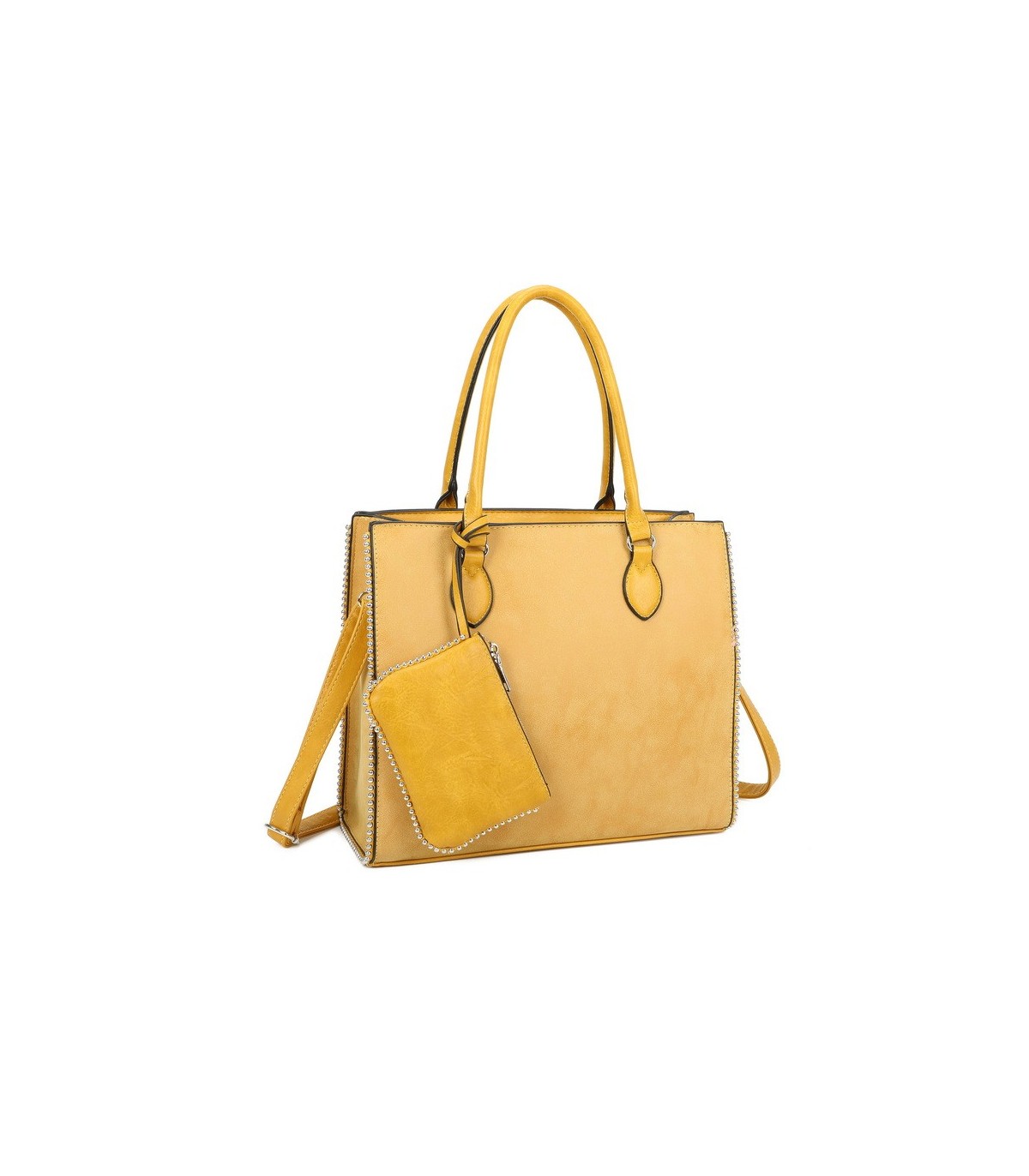 T11723 - Bolso de hombro con monedero ajustable a juego