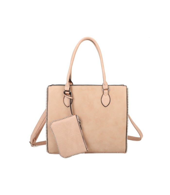 T11723 - Bolso de hombro con monedero ajustable a juego