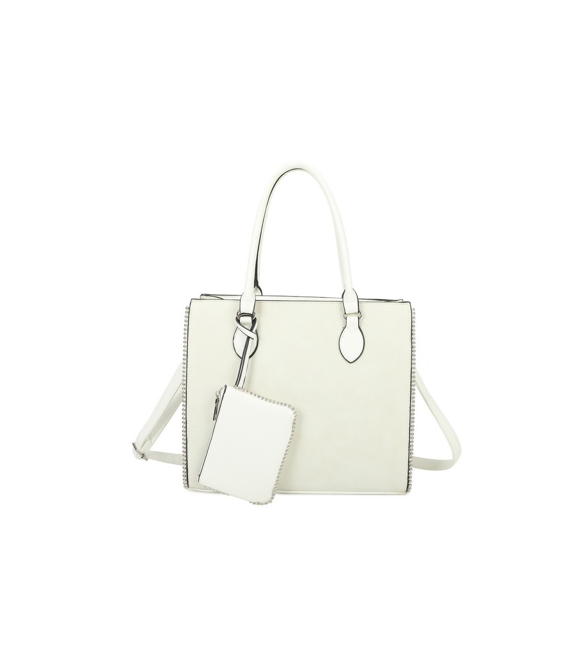 T11723 - Bolso de hombro con monedero ajustable a juego