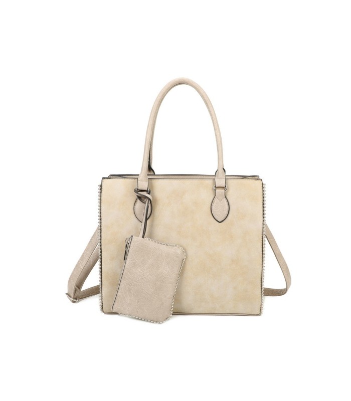 T11723 - Bolso de hombro con monedero ajustable a juego