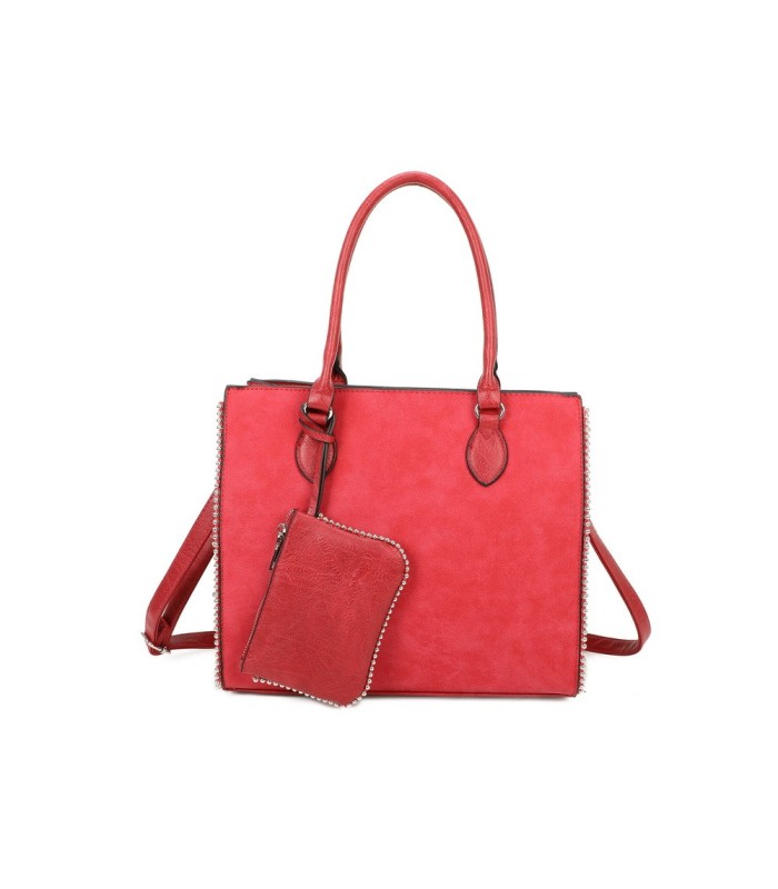 T11723 - Bolso de hombro con monedero ajustable a juego