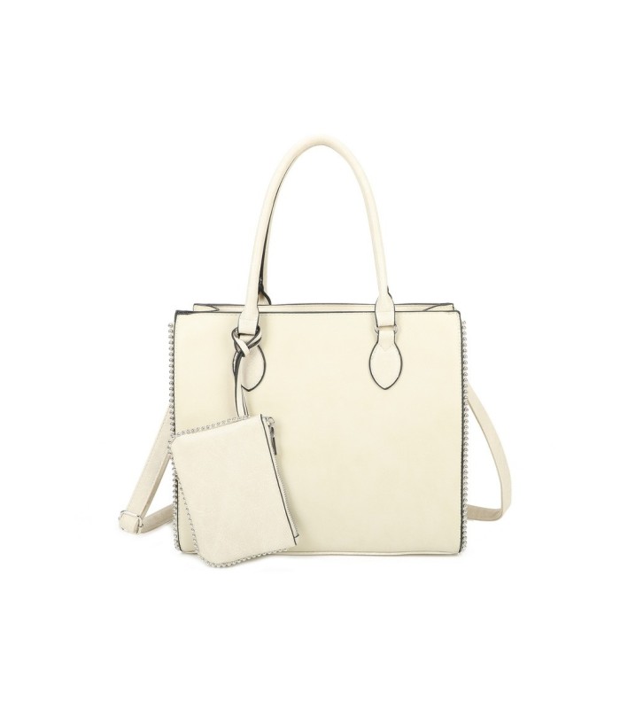 T11723 - Bolso de hombro con monedero ajustable a juego