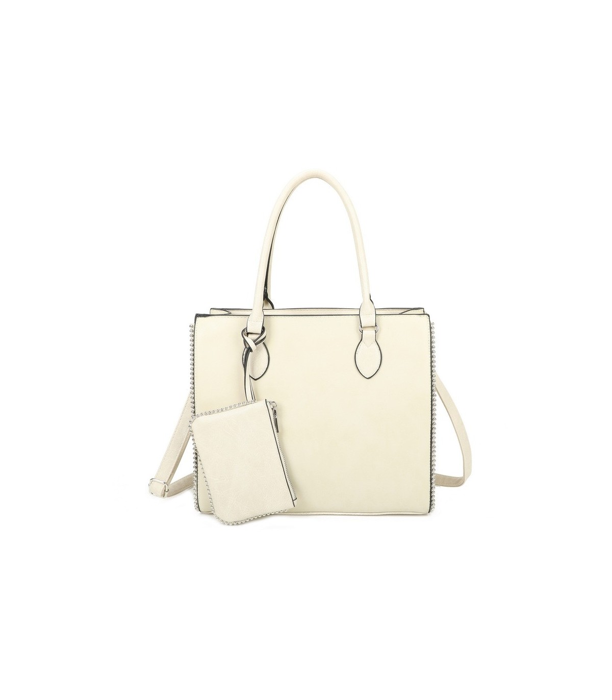 T11723 - Bolso de hombro con monedero ajustable a juego