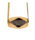 T11724 - Bolso tipo de estilo rectangular con bandolera cruzada
