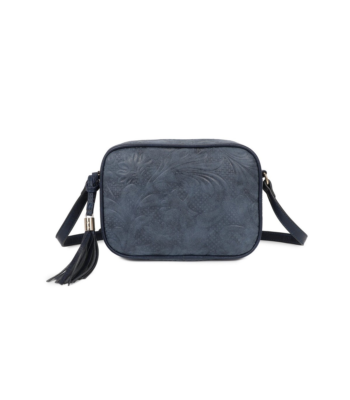 T11724 - Bolso tipo de estilo rectangular con bandolera cruzada