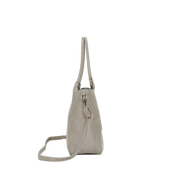 T11735 - Bolso de hombro con bordado de sol con bandolera ajustable