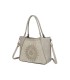 T11735 - Bolso de hombro con bordado de sol con bandolera ajustable