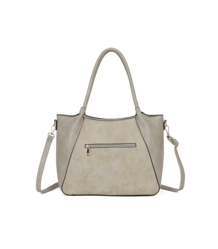 T11735 - Bolso de hombro con bordado de sol con bandolera ajustable