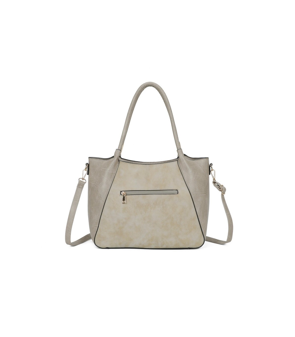 T11735 - Bolso de hombro con bordado de sol con bandolera ajustable