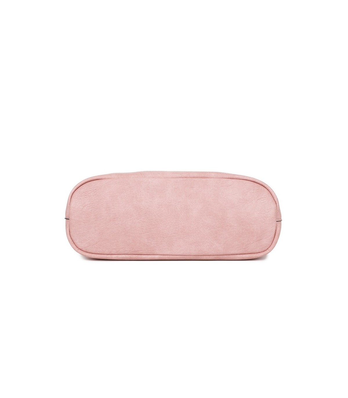 T11741 - Bolso con neceser a juego del mismo color amplio espacio