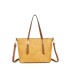 T11741 - Bolso con neceser a juego del mismo color amplio espacio
