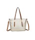 T11741 - Bolso con neceser a juego del mismo color amplio espacio