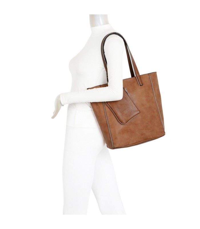T11721 Bolso de hombro con monedero y bandolera