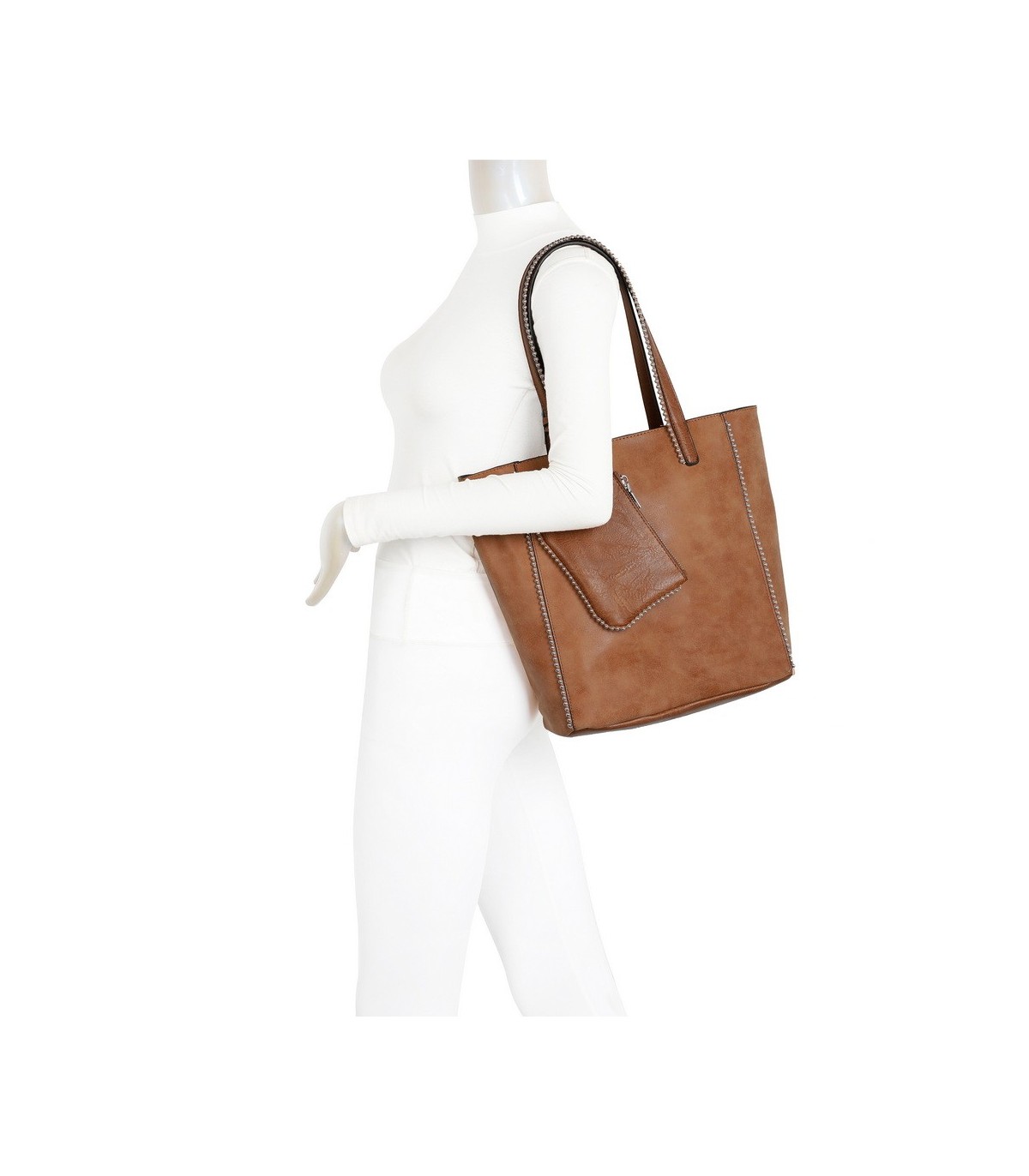 T11721 Bolso de hombro con monedero y bandolera