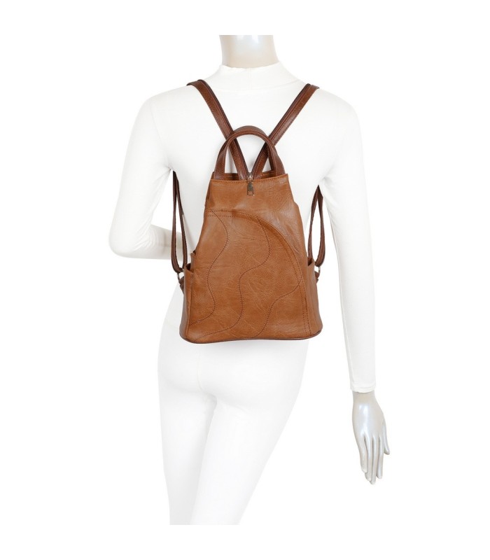 T11750 - Mochila con bolsillo antirrobo y cierre de imán