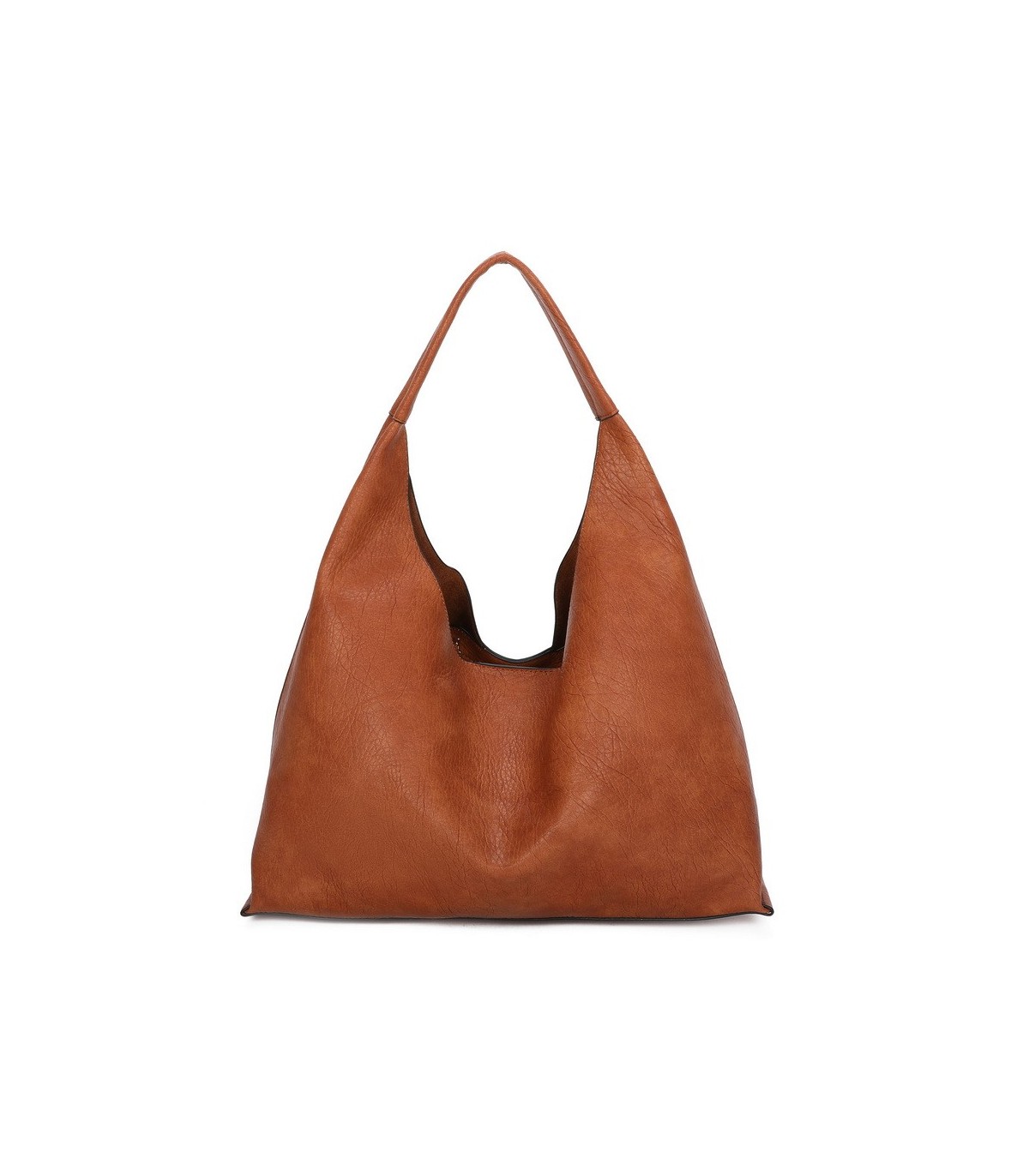 T11738 - Bolso de hombro grande con neceser con bandolera