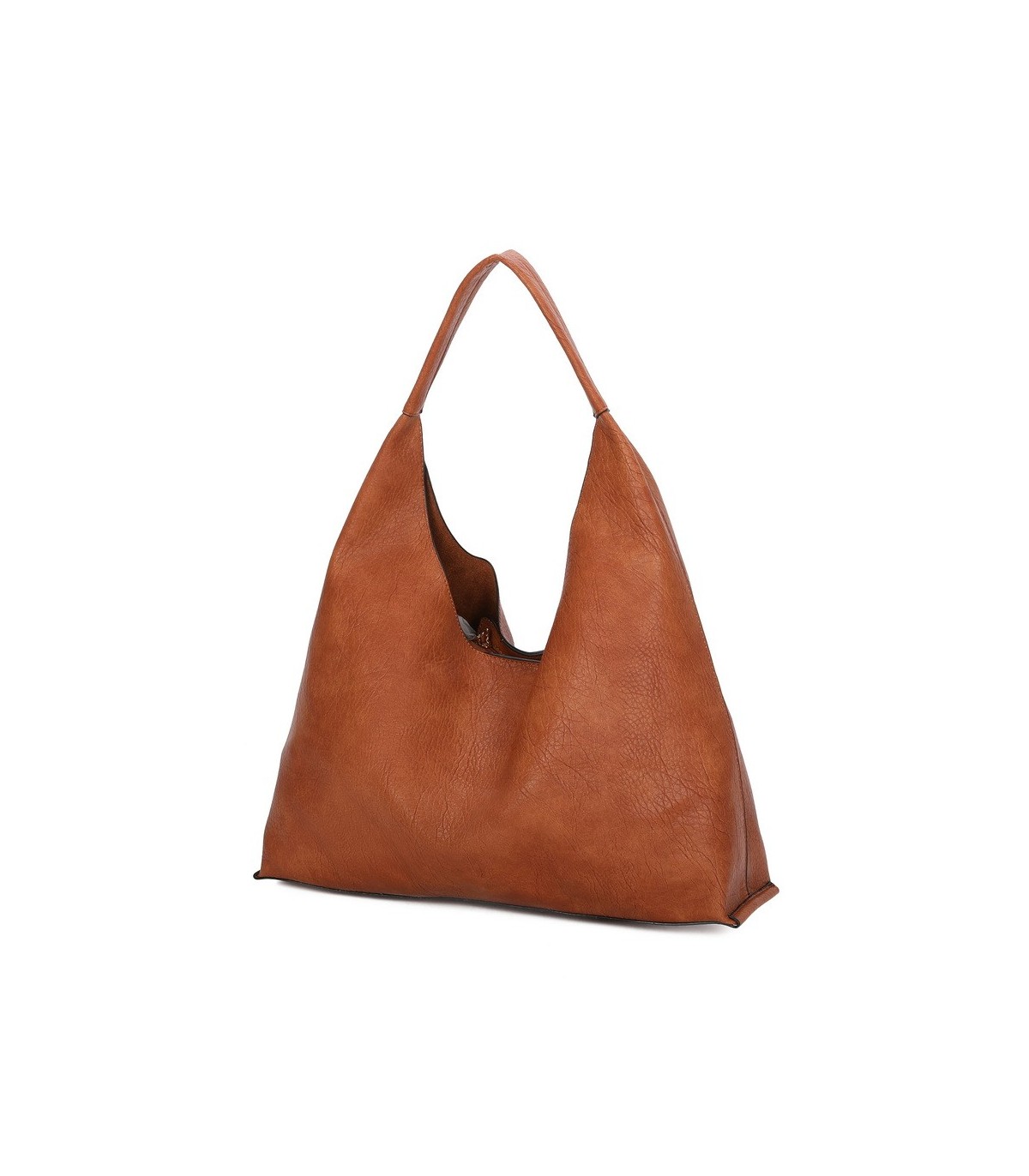 T11738 - Bolso de hombro grande con neceser con bandolera