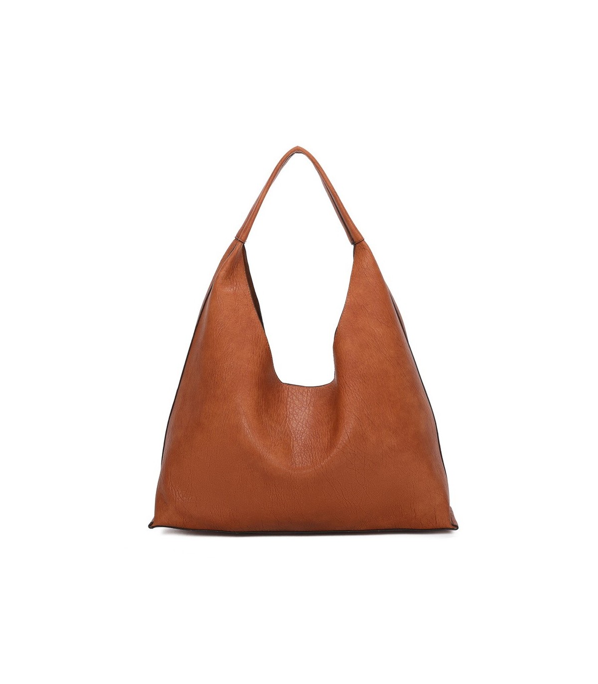 T11738 - Bolso de hombro grande con neceser con bandolera
