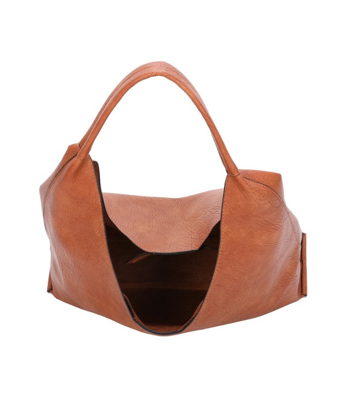T11738 - Bolso de hombro grande con neceser con bandolera