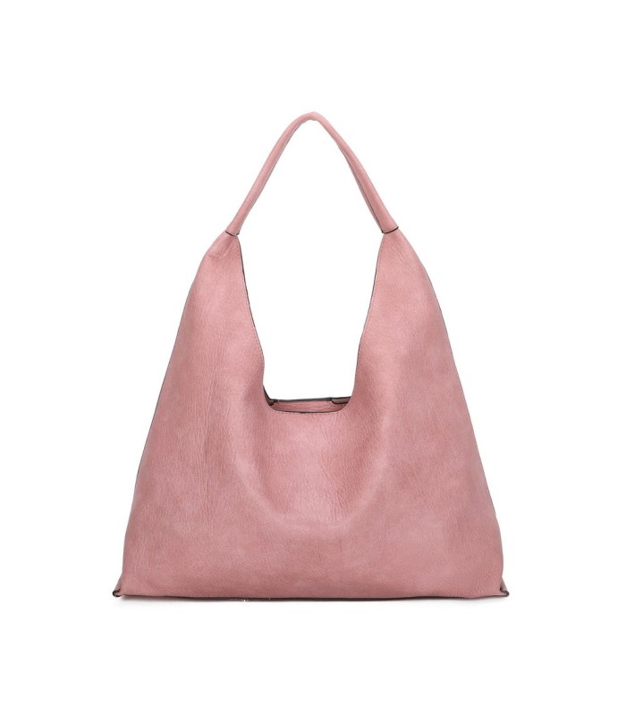 T11738 - Bolso de hombro grande con neceser con bandolera
