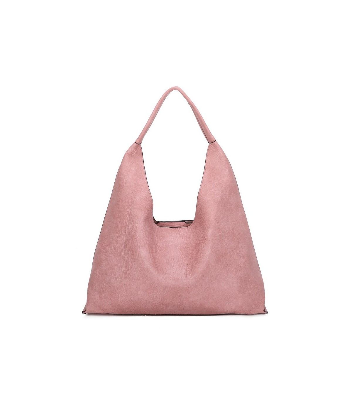 T11738 - Bolso de hombro grande con neceser con bandolera