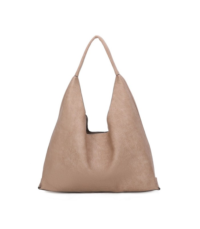 T11738 - Bolso de hombro grande con neceser con bandolera