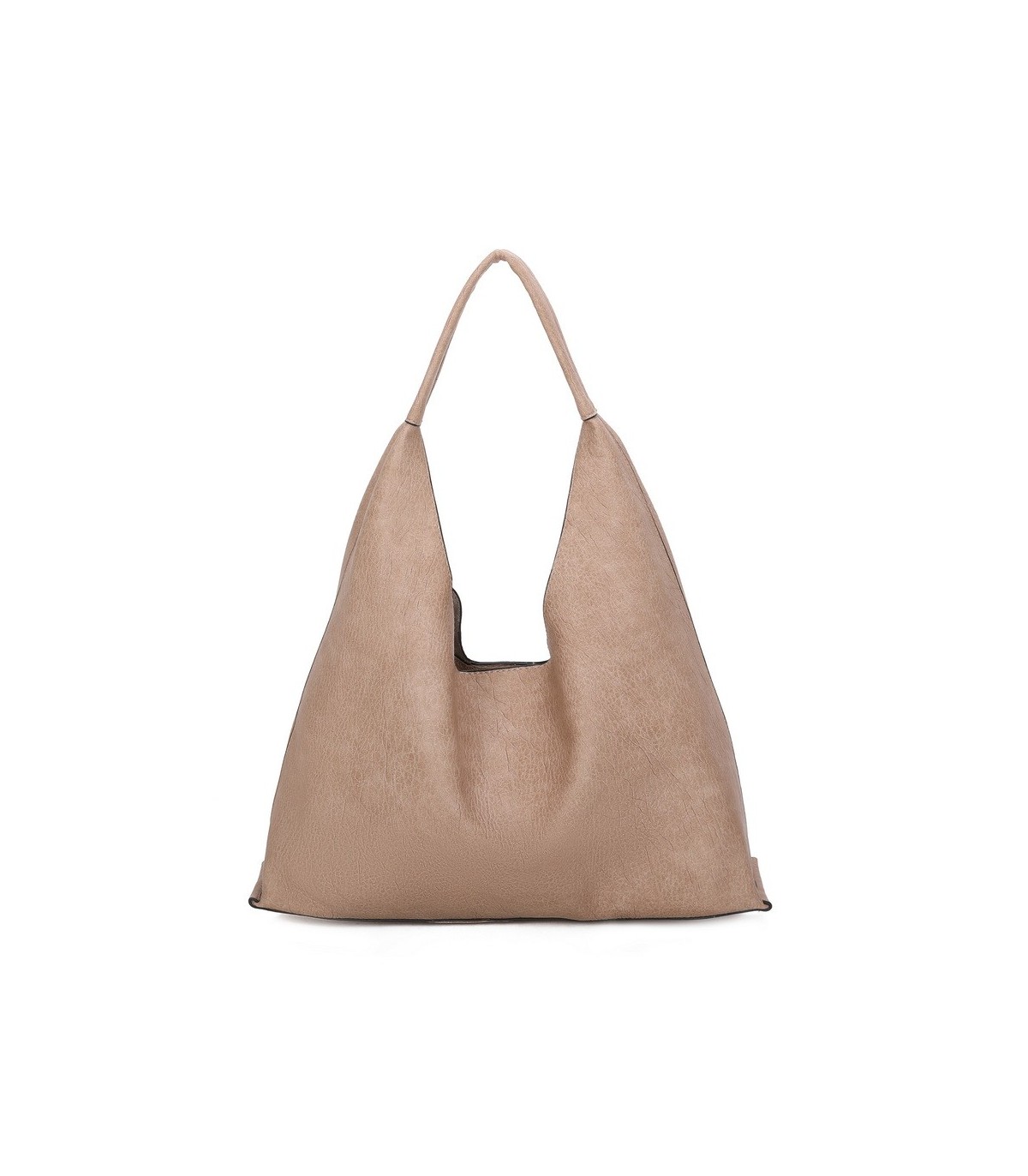 T11738 - Bolso de hombro grande con neceser con bandolera