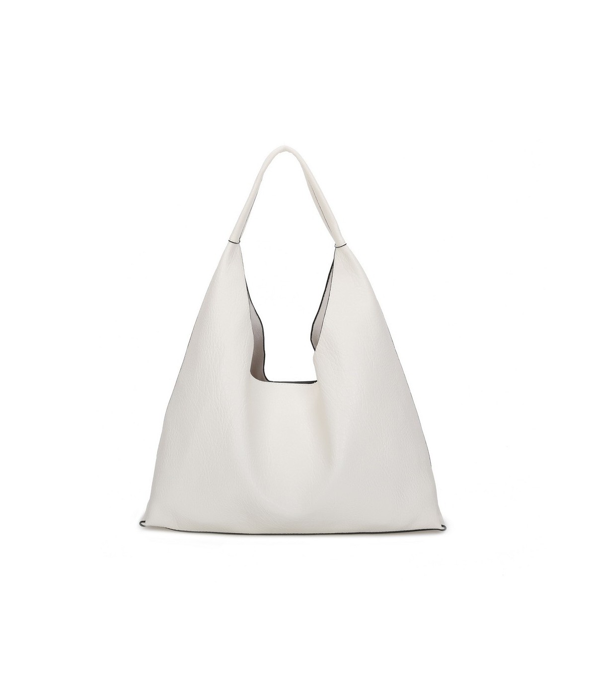 T11738 - Bolso de hombro grande con neceser con bandolera