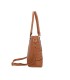 T11746 - Bolso bandolera rectangular para mujer con grandes asas para llevar al hombro