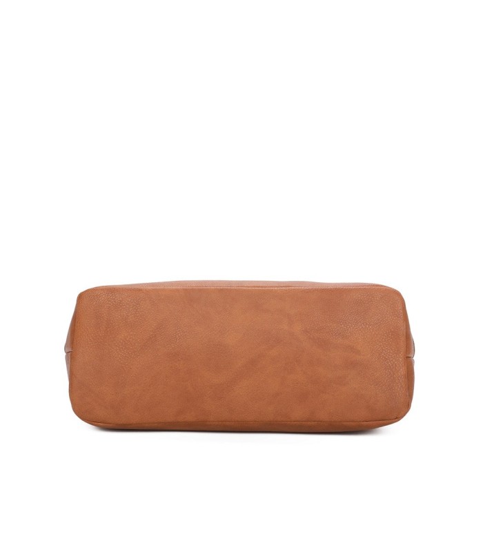 T11746 - Bolso bandolera rectangular para mujer con grandes asas para llevar al hombro
