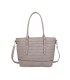 T11746 - Bolso bandolera rectangular para mujer con grandes asas para llevar al hombro