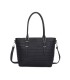 T11746 - Bolso bandolera rectangular para mujer con grandes asas para llevar al hombro