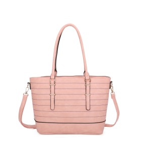T11746 - Bolso bandolera rectangular para mujer con grandes asas para llevar al hombro