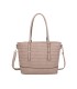 T11746 - Bolso bandolera rectangular para mujer con grandes asas para llevar al hombro