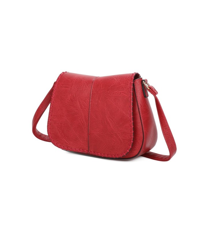 T11711 - Bolso bandolera larga con bolsillo trasero
