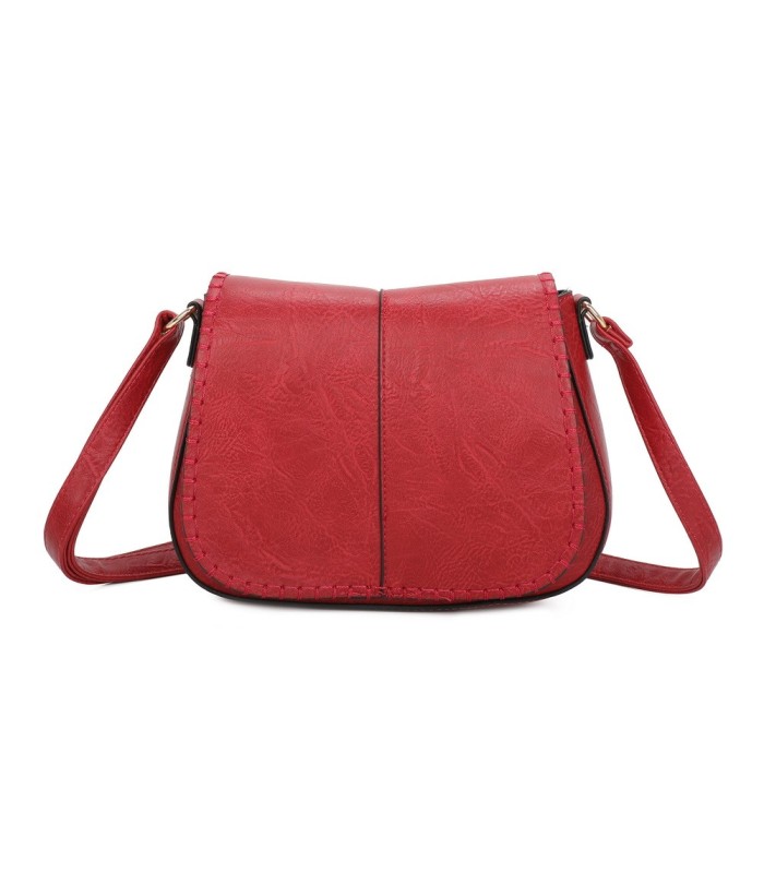 T11711 - Bolso bandolera larga con bolsillo trasero