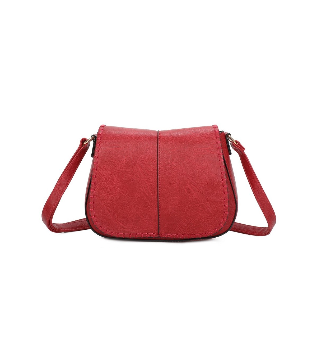 T11711 - Bolso bandolera larga con bolsillo trasero