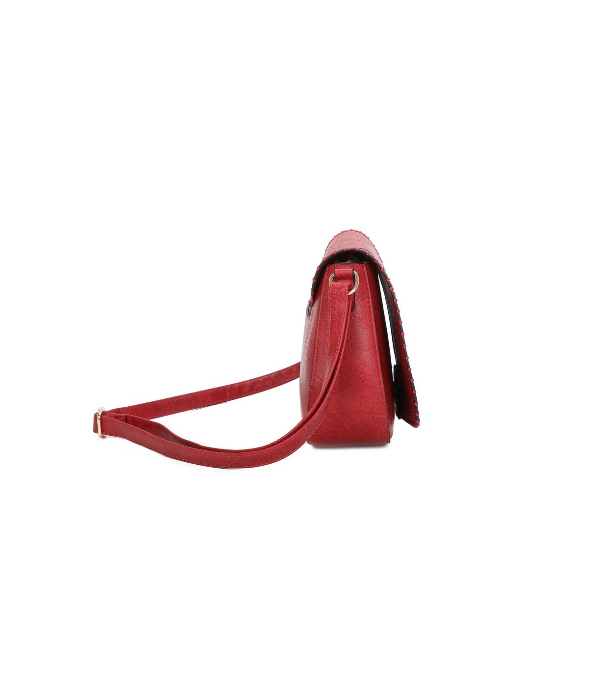 T11711 - Bolso bandolera larga con bolsillo trasero
