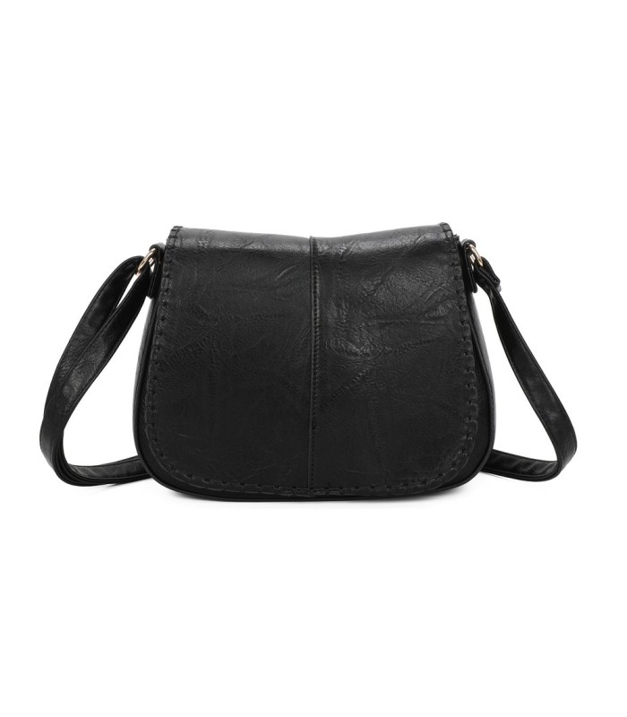 T11711 - Bolso bandolera larga con bolsillo trasero