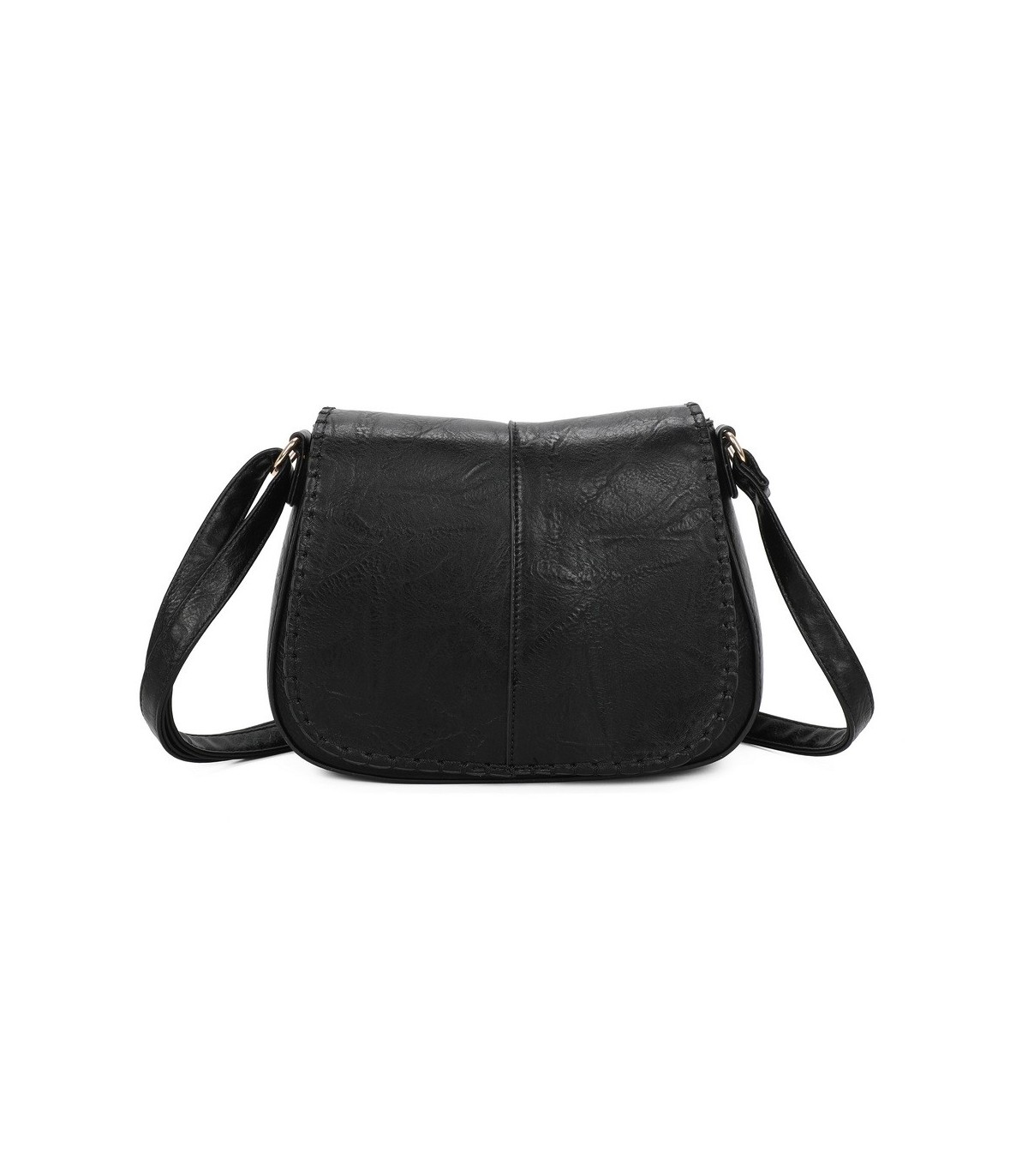 T11711 - Bolso bandolera larga con bolsillo trasero