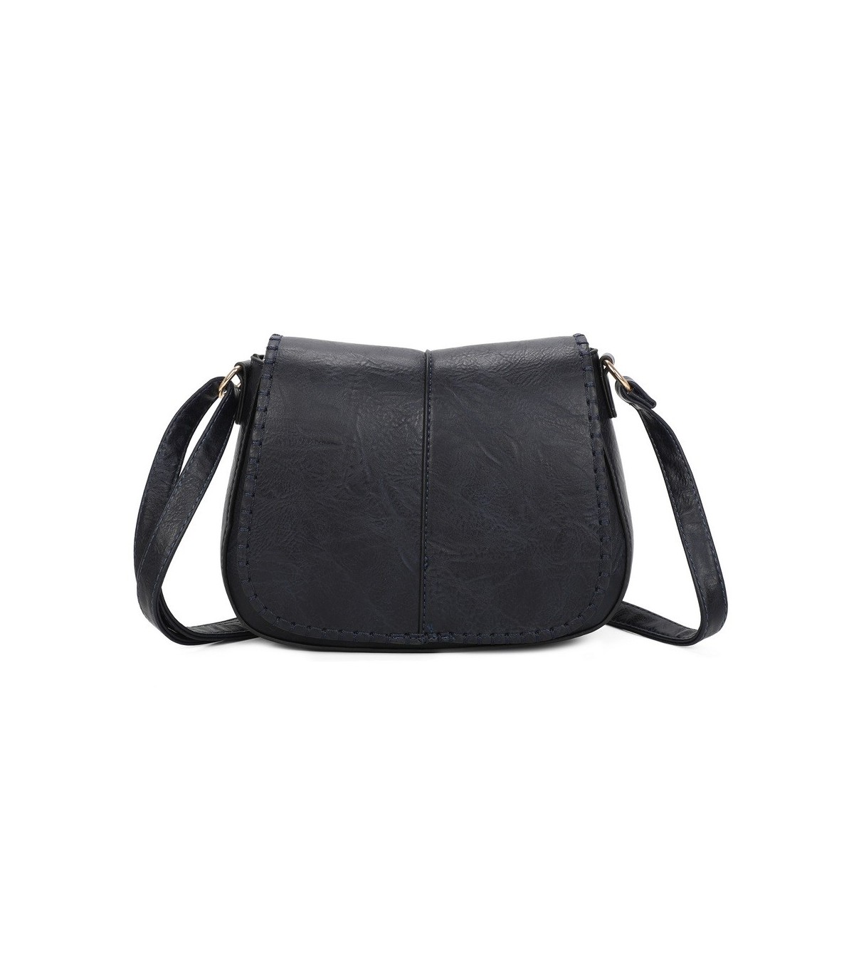 T11711 - Bolso bandolera larga con bolsillo trasero