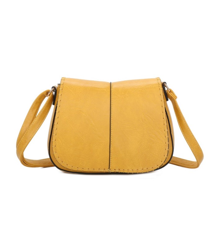 T11711 - Bolso bandolera larga con bolsillo trasero