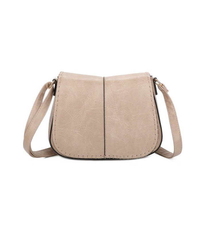 T11711 - Bolso bandolera larga con bolsillo trasero
