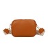 T11696 - Bolso rectangular bandolera con rayas