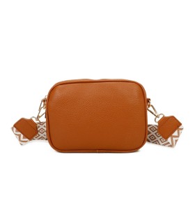 T11696 - Bolso rectangular bandolera con rayas