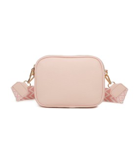 T11696 - Bolso rectangular bandolera con rayas