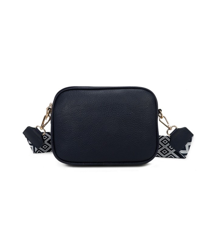T11696 - Bolso rectangular bandolera con rayas